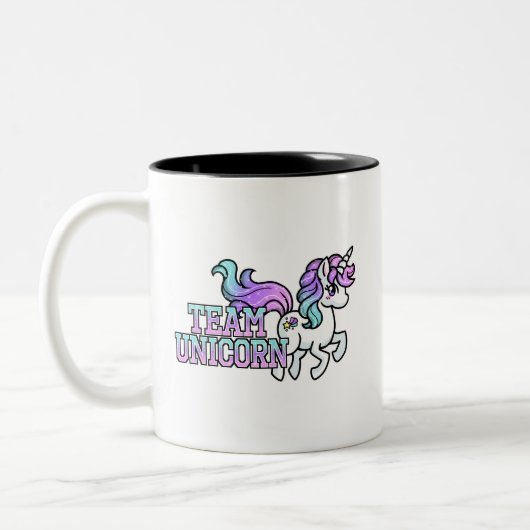 Tasse 2 Couleurs Équipe d'UNICORN (Gauche)
