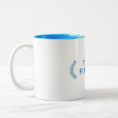 Tasse 2 Couleurs Équipe Finlande (Gauche)