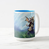 Tasse 2 Couleurs Équipe improbable (Devant droit)