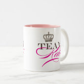 Tasse 2 Couleurs Équipe Kate | le mariage royal (Devant droit)