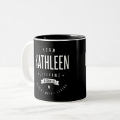 Tasse 2 Couleurs Équipe Kathleen (Devant gauche)