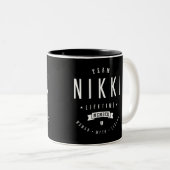 Tasse 2 Couleurs Équipe Nikki (Devant droit)