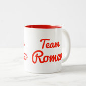 Tasse 2 Couleurs Équipe Romeo (Devant droit)