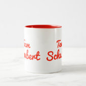 Tasse 2 Couleurs Équipe Schubert (Centre)