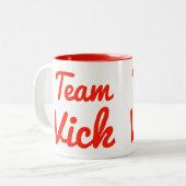 Tasse 2 Couleurs Équipe Vick (Devant gauche)