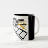 Tasse 2 Couleurs équipements de cinéma (Devant droit)