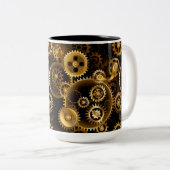 Tasse 2 Couleurs Équipements en laiton sans vapeur (Devant droit)