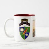 Tasse 2 Couleurs ęr bataillon - soixante-quinzième garde forestière (Gauche)
