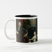 Tasse 2 Couleurs Ęr duc de John Churchill de Marlborough (Gauche)