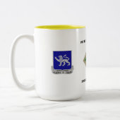 Tasse 2 Couleurs ęr Infanterie de BCT 4ème d'armure de bataillon (Gauche)