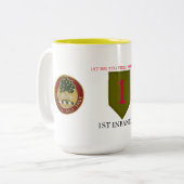 Tasse 2 Couleurs ęr La 5ème INFANTERIE d'ARTILLERIE de CAMPAGNE de (Devant gauche)