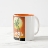 Tasse 2 Couleurs Erbil Iraq poster Voyage (Devant droit)