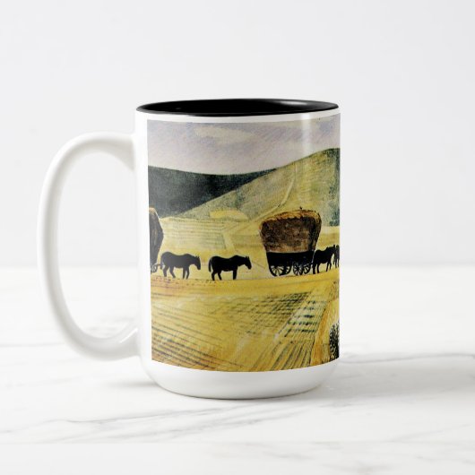Tasse 2 Couleurs Eric Ravilious - Furlong (Gauche)