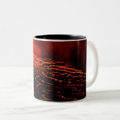 Tasse 2 Couleurs éruption volcanique (Devant droit)