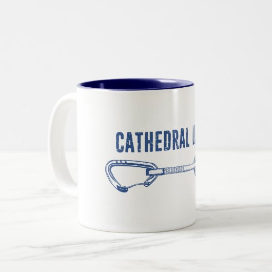 Tasse 2 Couleurs Escalade Cathedral Ledge (Devant gauche)
