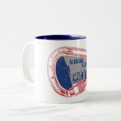 Tasse 2 Couleurs Escalade des collines de l'Alabama (Devant gauche)