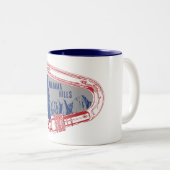 Tasse 2 Couleurs Escalade des collines de l'Alabama (Devant droit)