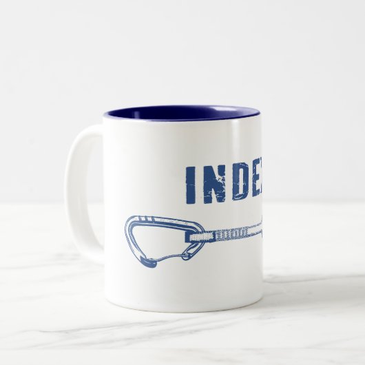 Tasse 2 Couleurs Escalade d'index Quickdraw (Devant gauche)