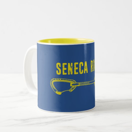 Tasse 2 Couleurs Escalade Seneca Rocks (Devant gauche)
