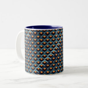 Tasse 2 Couleurs Escaliers en escaliers motif Altona