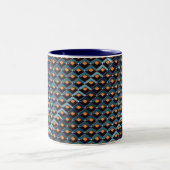 Tasse 2 Couleurs Escaliers en escaliers motif Altona (Centre)
