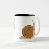 Tasse 2 Couleurs Escargot (Devant droit)
