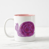 Tasse 2 Couleurs Escargot tacheté pourpre (Gauche)