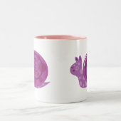 Tasse 2 Couleurs Escargot tacheté pourpre (Centre)