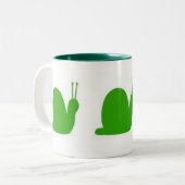 Tasse 2 Couleurs Escargots (Devant gauche)