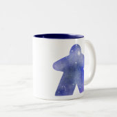 Tasse 2 Couleurs Espace bleu (Devant droit)