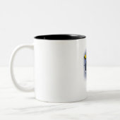 Tasse 2 Couleurs Espace singe (Gauche)