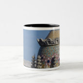 Tasse 2 Couleurs Espagne, Catalogne, Barcelone. Toit de Barcelone (Centre)