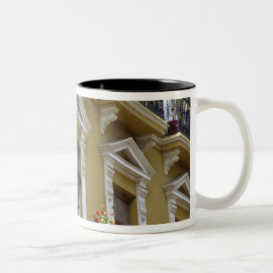 Tasse 2 Couleurs Espagne, Séville, Andalousie Géraniums suspendus