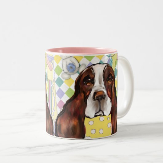 TASSE 2 COULEURS ESPAGNOL DE PLONGÉE ANGLAISE (Devant droit)