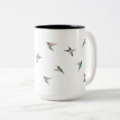 Tasse 2 Couleurs Espérons colibri (Devant droit)