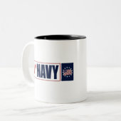 TASSE 2 COULEURS ESPIY NAVY (Devant gauche)