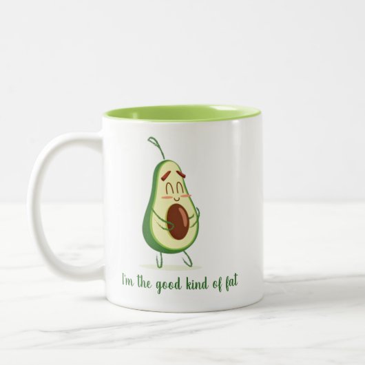 Tasse 2 Couleurs Espoir d'une mère amusante Avocado (Gauche)