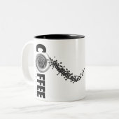 Tasse 2 Couleurs Espresso Vous-Même (Devant gauche)