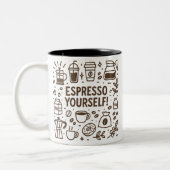 Tasse 2 Couleurs Espresso Vous-Même ! (Gauche)