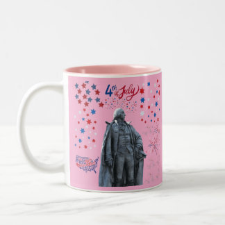 Tasse 2 Couleurs Esprit Américain Brille rose