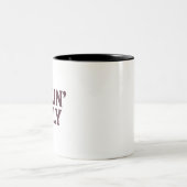 Tasse 2 Couleurs Esprit de Noël drôle et joyeux (Centre)