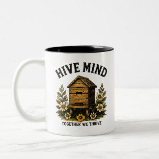 Tasse 2 Couleurs Esprit de Ruche | Design de rucher vintage