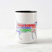 Tasse 2 Couleurs Esprit du chat (Centre)