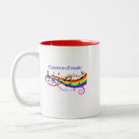 Essence De Musique-Café Tasse.