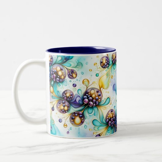 Tasse 2 Couleurs Essence du bleuet (Gauche)