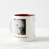 Tasse 2 Couleurs Est-ce que JE REGARDE me réveille à vous ? ..... (Devant gauche)