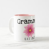 Tasse 2 Couleurs est grammy (Devant gauche)