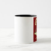 Tasse 2 Couleurs Est la secousse de planète (Centre)