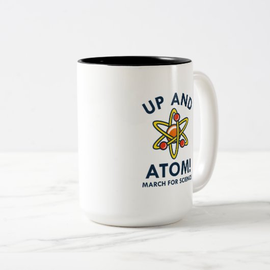 Tasse 2 Couleurs Et Atom ! (Devant droit)