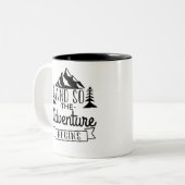 Tasse 2 Couleurs Et Donc L'Aventure Commence (Devant gauche)